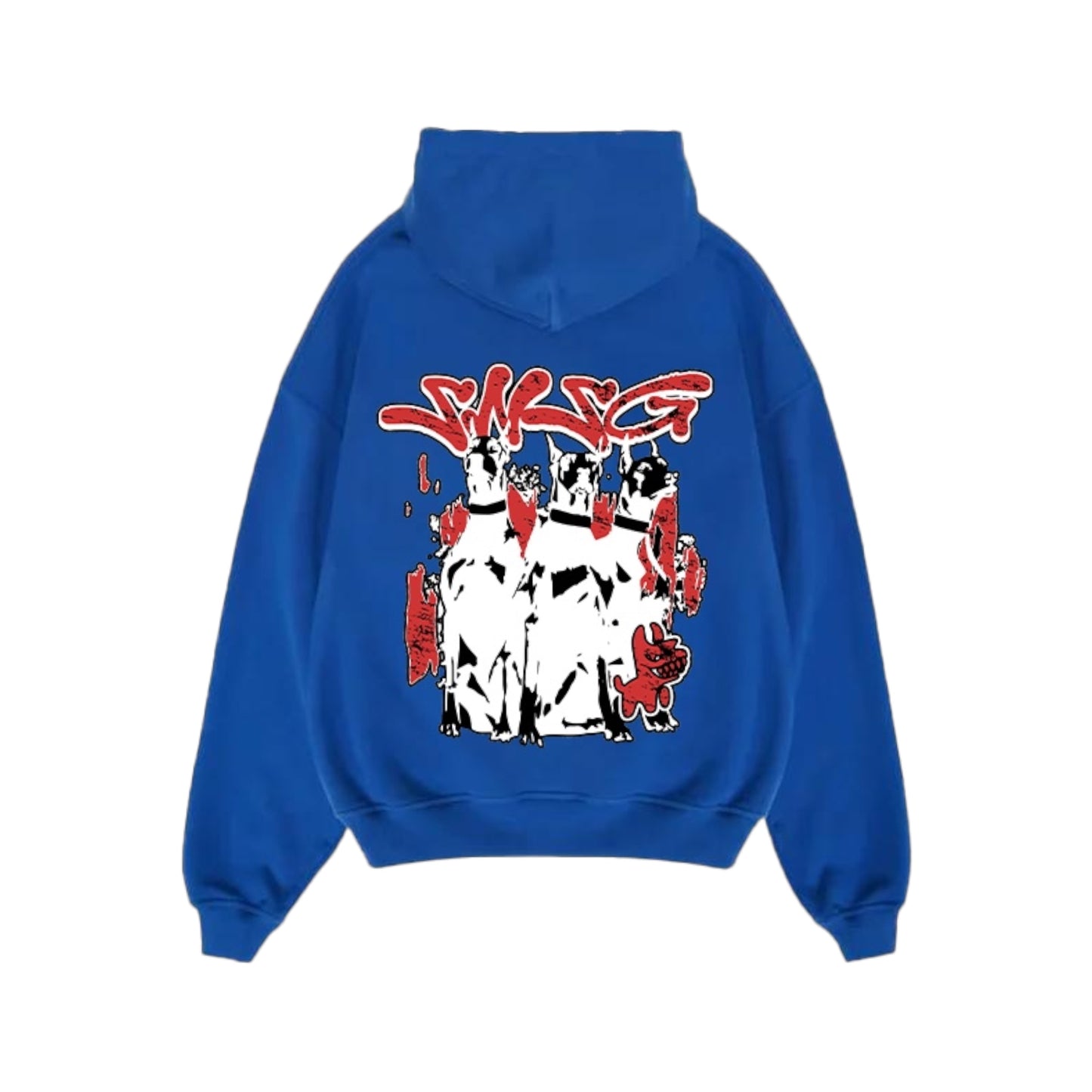 Static Blue Hoodie