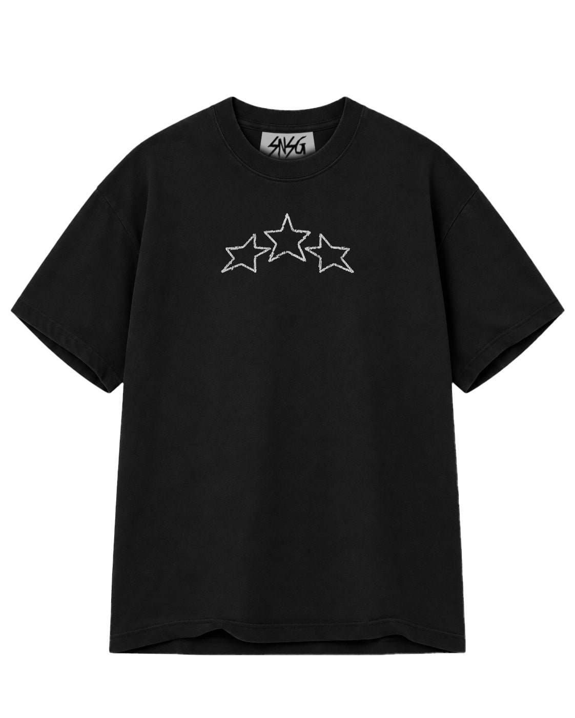 Three Star Oversized Tee