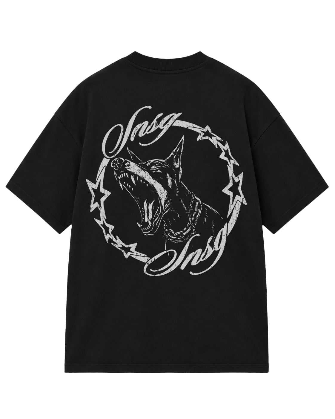 Three Star Oversized Tee